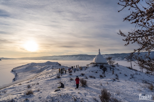 . Зимний Байкал. Бурятия, Ольхон, шаман, Иволгиский Дацан с Trekki.travel