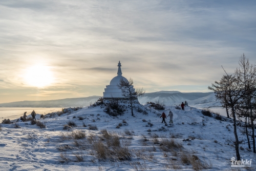 . Зимний Байкал. Бурятия, Ольхон, шаман, Иволгиский Дацан с Trekki.travel