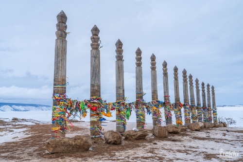 . Зимний Байкал. Бурятия, Ольхон, шаман, Иволгиский Дацан с Trekki.travel