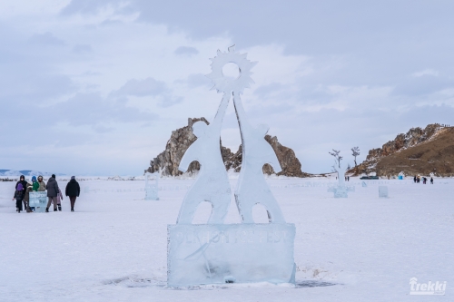 . Зимний Байкал. Бурятия, Ольхон, шаман, Иволгиский Дацан с Trekki.travel