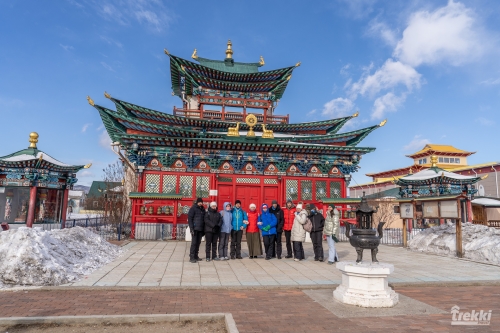 . Зимний Байкал. Бурятия, Ольхон, шаман, Иволгиский Дацан с Trekki.travel